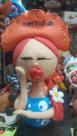 Boneca namoradeira de bisqui