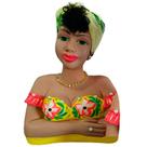 Boneca Namoradeira Morena Grande com Bandana no Cabelo - Amarela Boneca Namoradeira Morena Grande com Bandana no Cabelo - Amarela