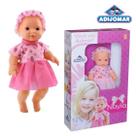Boneca Nayla 34cm com Vestido e Lacinho Boneca Nayla 34cm com Vestido e Lacinho
