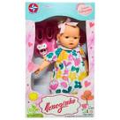 Boneca Nenezinho Bebê Newborn Reborn Vestido Rosa Estrela