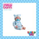 Boneca New Born Brincando de Pijama Menino - Divertoys (8192)
