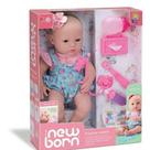 Boneca new born primeiros cuidados - Divertoys