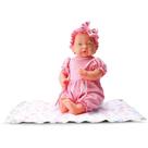 Boneca NEW Valentina 37CM com Mantinha e Roupa Canguru em Vinil Macio Boneca NEW Valentina 37CM com Mantinha e Roupa Canguru em Vinil Macio