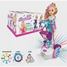 Boneca No Hoverboard Musical Movimentos Luzes Led. Boneca No Hoverboard Musical Movimentos Luzes Led.