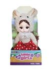 Boneca Páscoa Coelhinha ou Ovelha Articulável Coelho Menina