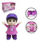Boneca Patinadora Pulley Girl Com Som E Luz Colors A Pilha N - Oem