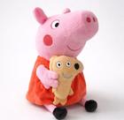 Boneca Pelúcia Peppa Pig com Ursinho Teddy Infantil Boneca Pelúcia Peppa Pig com Ursinho Teddy Infantil