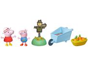 Boneca Peppa Pig Conjunto Jardineira Hasbro