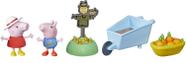 Boneca Peppa Pig Conjunto Jardineira Hasbro