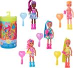Boneca pequena de brinquedo Barbie Color Reveal Neon Tie-Dye com 6 surpresas Boneca pequena de brinquedo Barbie Color Reveal Neon Tie-Dye com 6 surpresas