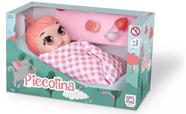 Boneca Piccolina Infantil Sonequinha Pupee Com Mamadeira