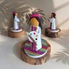Boneca Pintora de Almas em 3D - Unidade - Bonecos para Constelação Familiar na água Boneca Pintora de Almas em 3D - Unidade - Bonecos para Constelação Familiar na água