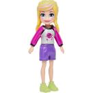 Boneca polly pocket impulse - polly roupa ginástica - hdw45