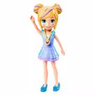 Boneca polly pocket impulse - polly vestido lilas - gdk98