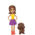 Boneca Polly pocket shani com cachorrinho Boneca Polly pocket shani com cachorrinho