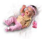 Boneca Premium Reborn Bebê Menina Realista Baby