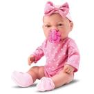 Boneca Prime Baby Vinil com Acessórios Médicos Estetoscópio Bee Toys