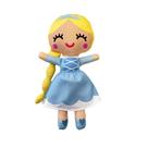 Boneca Princesa Ava Vestido Azul Claro Naninha - Gente Que Adora