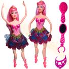 Boneca Princesa Bailarina Infantil Brinquedo Menina Fada