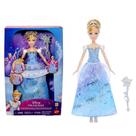 Boneca Princesa Cinderela Vestido Baile Encantado C/ Som&Luz