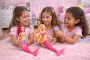 Boneca Princesa Sereia Infantil Com Luz Som e Acessórios SORTIDA Boneca Princesa Sereia Infantil Com Luz Som e Acessórios SORTIDA