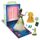 Boneca Princess Story Disney Store Tiana com livro para colorir
