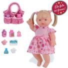 Boneca que Fala Estimula Brincadeira + Bolsa de Acessórios Boneca que Fala Estimula Brincadeira + Bolsa de Acessórios