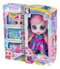 Boneca Rainbow Surprise Cabelo Rosa 2707 Cotiplás