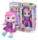 Boneca Rainbow Surprise Cabelo Rosa Com Mechas Articulada