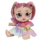 Boneca Rainbow Surprise Colorida Olhos Grandes Fofinha Itens