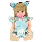 Boneca Realista Baby Star Sabrina com Acessórios BBR Toys R3481