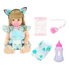 Boneca Realista Baby Star Sabrina com Acessórios BBR Toys - R3481 Boneca Realista Baby Star Sabrina com Acessórios BBR Toys - R3481