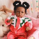 Boneca Reborn Afro-Americana - 51cm - Realista