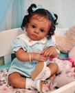 Boneca Reborn Afro-Americana Angelbaby - 24 Polegadas