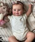 Boneca Reborn Anano Maddie Girl 50 cm com acessórios 3+