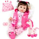 Boneca Reborn Aori Lifelike, realista, recém-nascida de 55 cm Boneca Reborn Aori Lifelike, realista, recém-nascida de 55 cm