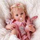 Boneca Reborn BABESIDE Bettie 48 cm com caixa de presente para crianças a partir de 3 anos