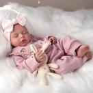 Boneca Reborn BABESIDE JUSS001MEWA-TC 50 cm Sleeping Girl