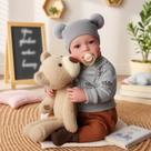 Boneca Reborn BABESIDE Lifelike Boy 50 cm com roupas para maiores de 3 anos