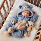 Boneca Reborn BABESIDE Noah Boy 45cm com acessórios