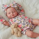 Boneca Reborn BABESIDE Skylar 43cm - Realista com Caixa
