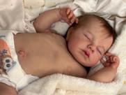 Boneca Reborn Baby Doll Anano Silicone Full Body Girl 50 cm com acesso.