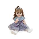 Boneca Reborn Baby Doll de vinil realista de 60 cm para menina recém-nascida com roupa