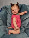 Boneca Reborn Baby Doll RXDOLL Maddie, vinil de silicone completo, 50 cm, menina