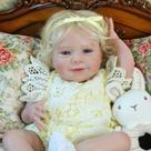 Boneca Reborn Baby Doll SCOM Reborn realista de 45 cm com roupas de presente Boneca Reborn Baby Doll SCOM Reborn realista de 45 cm com roupas de presente