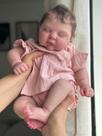 Boneca Reborn Baby Doll Zero Pam 50 cm de silicone de corpo inteiro para meninas com mais de 3 anos
