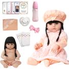 Boneca Reborn Baby Recém Nascida Julia Morena Pode Dar Banho Boneca Reborn Baby Recém Nascida Julia Morena Pode Dar Banho