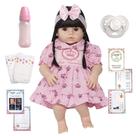 Boneca Reborn Baby Silicone Realista Morena Lindos Itens