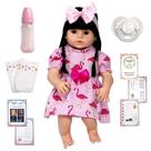 Boneca Reborn Barata Princesa Corpo 52cm Silicone 13 Itens