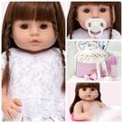 Boneca Reborn Barata Princesa Corpo Silicone Bolsa 20 Itens